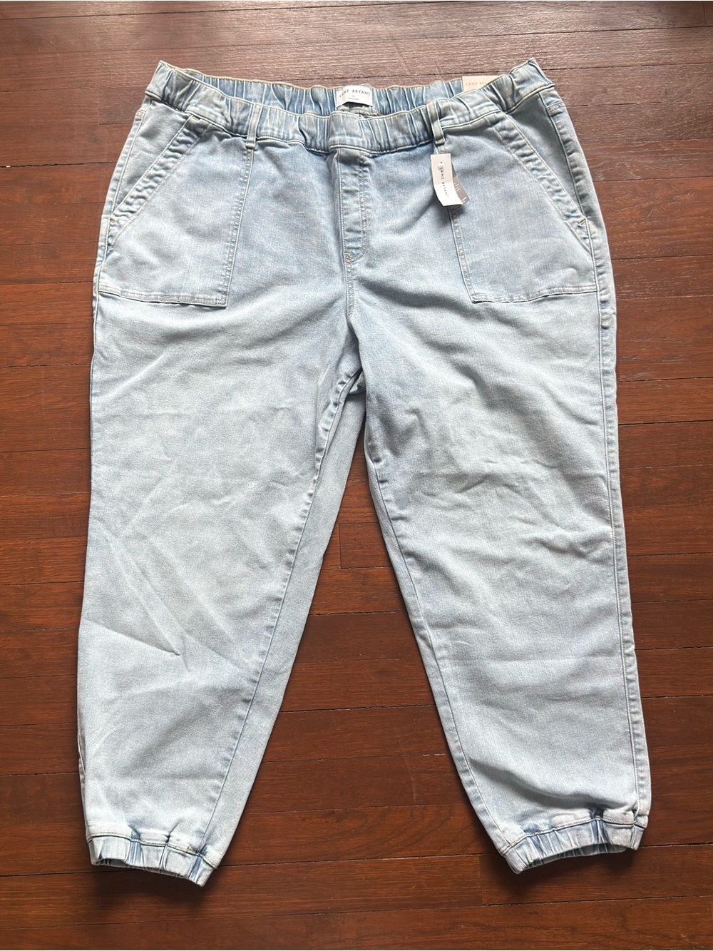 Lane Bryant Size 24 Mid Rise Boyfriend Joggers Magic Flex Waist Band